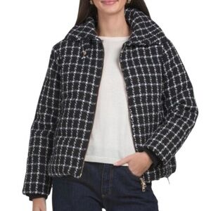 JASON WU BLACK AND WHITE HAMPTONS JACKET!!! S